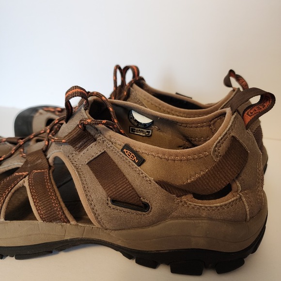 KEEN Sandals Men's Size 11 Owyhee Brown Hiking Shoes Closed Toe Gorpcore - Picture 4 of 8